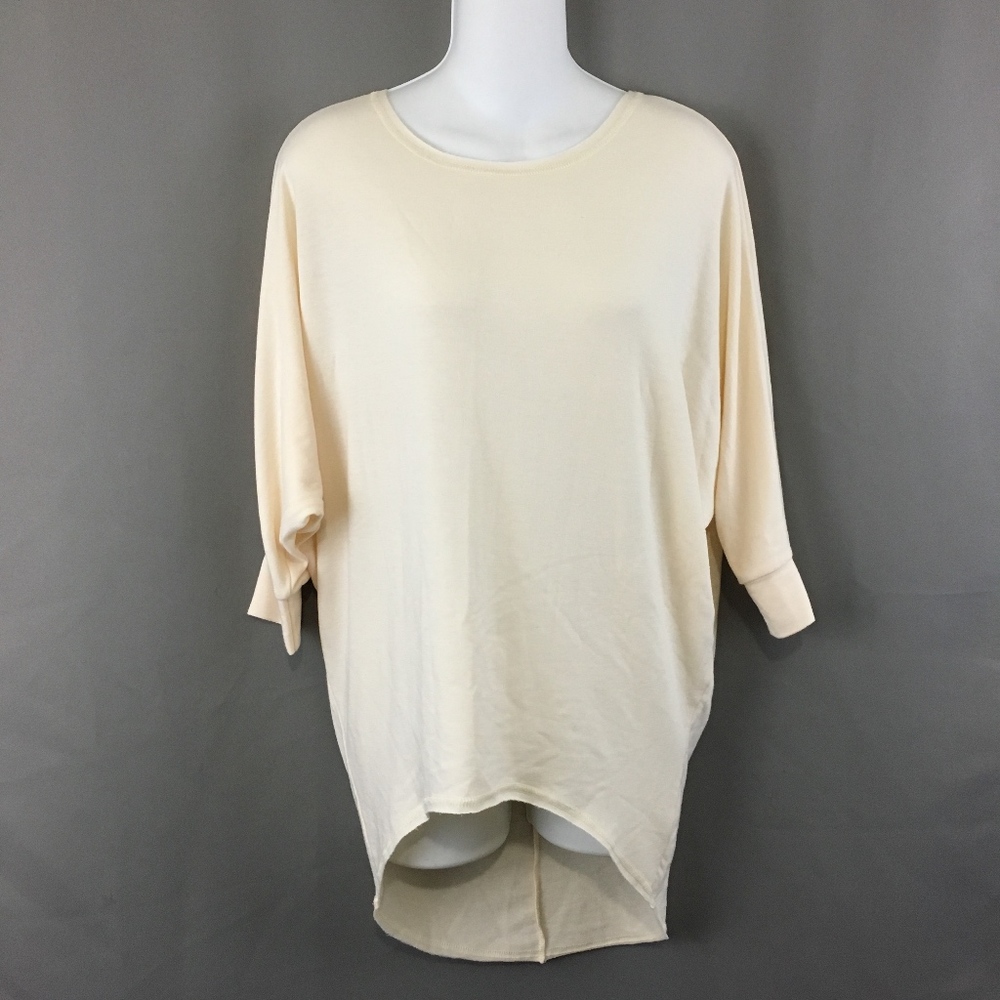 FreeLoader Shirt Beige Casual Tunic Sz Small